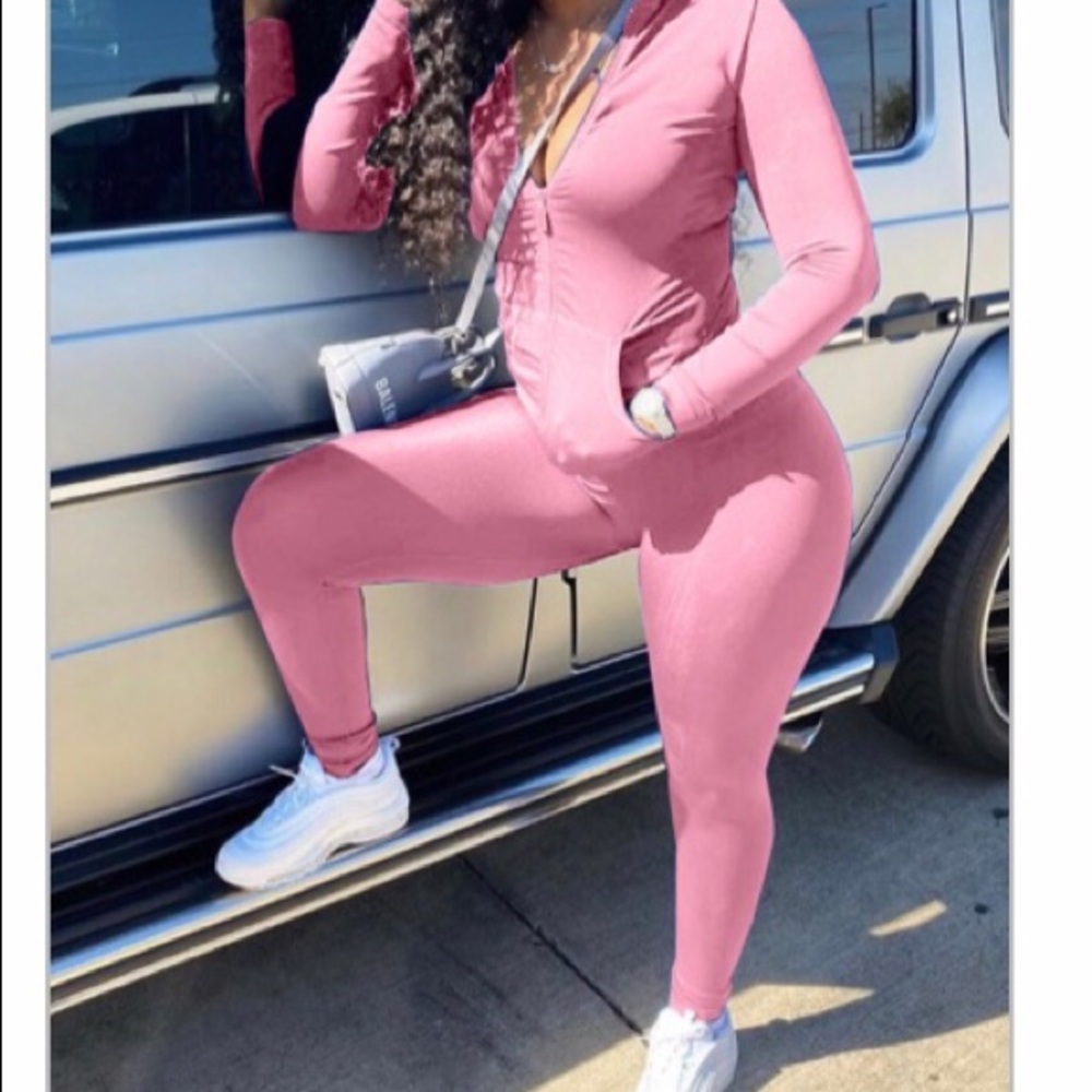 Pink Sweatsuit